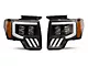 AlphaRex NOVA-Series LED Projector Headlights; Matte Black Housing; Clear Lens (09-14 F-150)