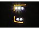 AlphaRex NOVA-Series LED Projector Headlights; Alpha Black Housing; Clear Lens (17-20 F-150 Raptor)