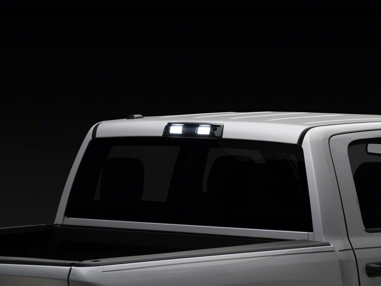 AlphaRex RAM 1500 NOVA Series LED Third Brake Light; Alpha-Black