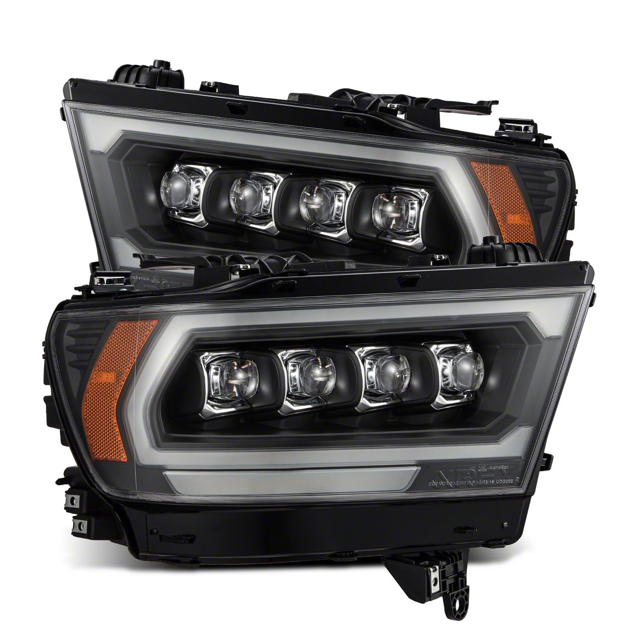 AlphaRex RAM 1500 MK II NOVASeries 2500 Style LED Projector Headlights
