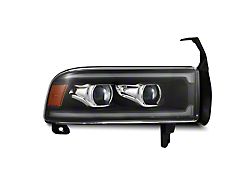 AlphaRex LUXX-Series LED Projector Headlights; Chrome Housing; Clear Lens (94-02 RAM 2500)