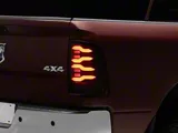 AlphaRex LUXX-Series LED Tail Lights; Black Housing; Smoked Lens (10-18 RAM 2500 w/ Factory Halogen Tail Lights)