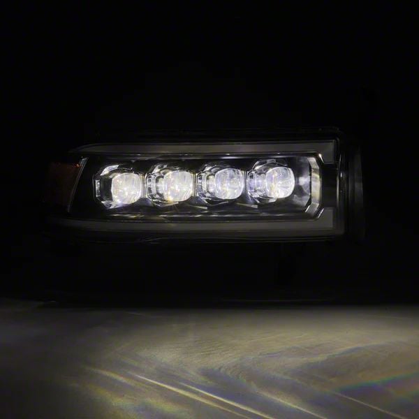 AlphaRex RAM 2500 NOVA-Series LED Projector Headlights; Black