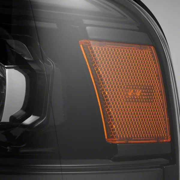 AlphaRex RAM 2500 NOVA-Series LED Projector Headlights; Black