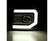AlphaRex LUXX-Series LED Projector Headlights; Jet Black Housing; Clear Lens (07-14 Sierra 2500 HD)
