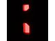 AlphaRex LUXX-Series LED Tail Lights; Alpha Black Housing; Clear Lens (19-23 Silverado 1500 w/ Factory LED Tail Lights)