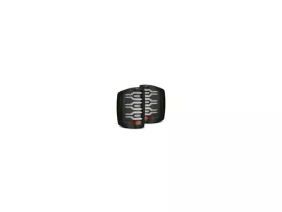 AlphaRex LUXX-Series LED Tail Lights; Black Housing; Clear Lens (16-18 Silverado 1500 w/ Factory LED Tail Lights)