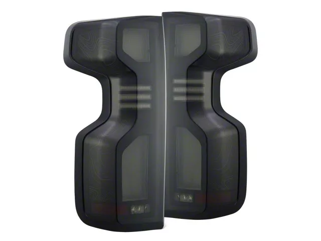 Led Lights Loading AlphaRex TOPO-ETCH LUXX-Series LED Tail Lights; Alpha Black Housing ...