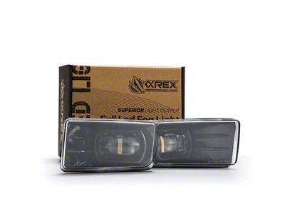 AlphaRex DoubleTap Dual Color LED Projector Fog Lights (07-14 Silverado 2500 HD)
