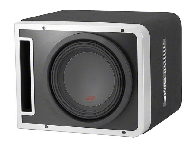 Alpine Single 10-Inch Alpine Halo R-Series Preloaded Subwoofer Enclosure with ProLink (Universal; Some Adaptation May Be Required)