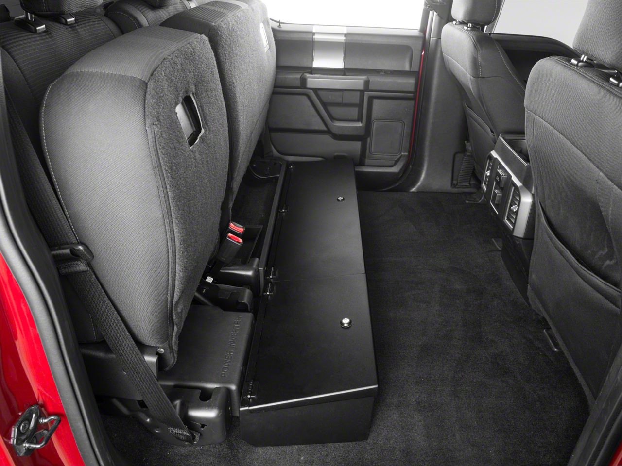 RedRock Locking Under Seat Storage Box (15-25 F-150 SuperCrew)