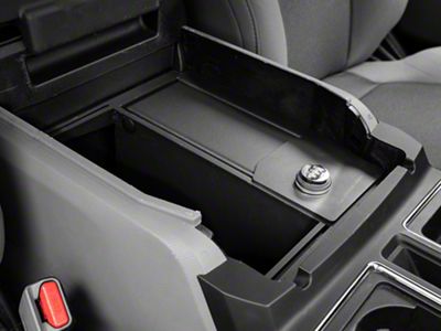 RedRock Center Console Storage Lock Vault (15-20 F-150 w/ Flow-Through Center Console)