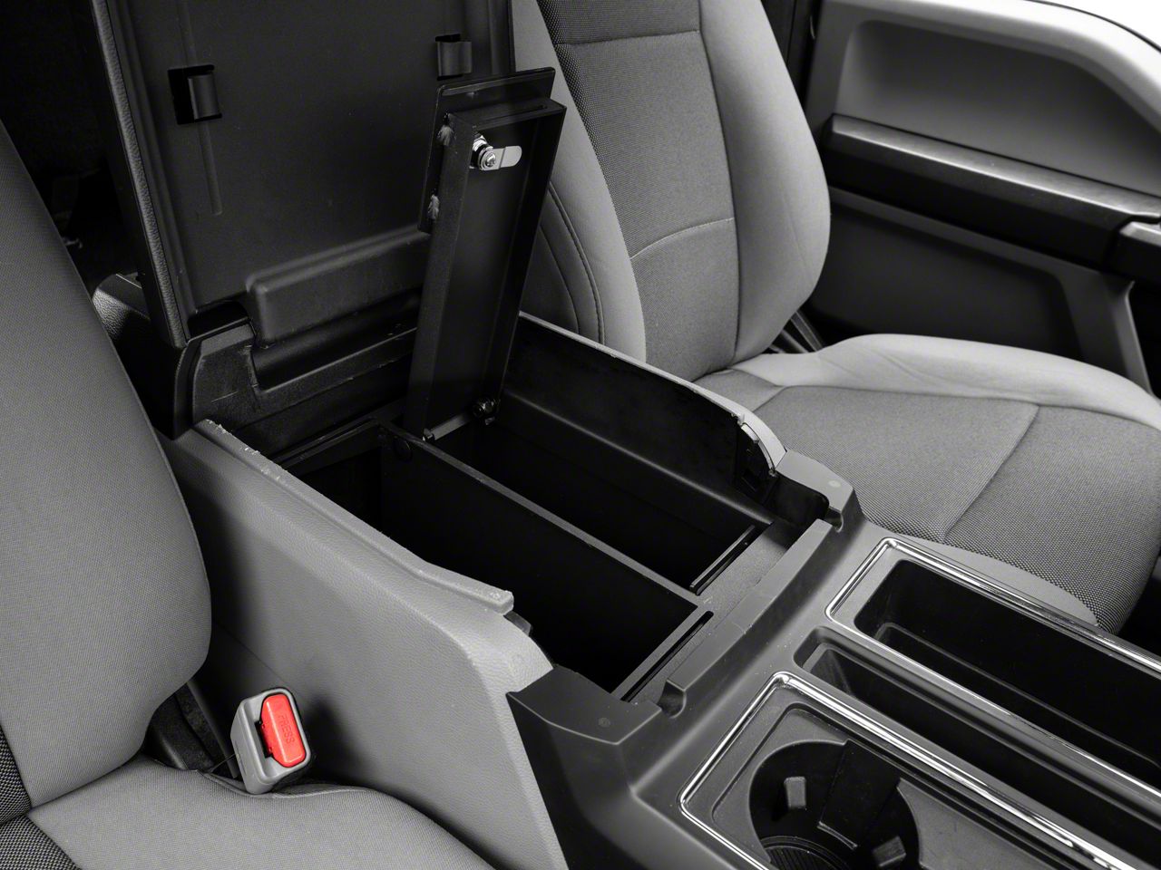 RedRock F150 Alterum Series Center Console Storage Lock Vault T543303 (1520 F150 w/ Flow