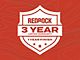 RedRock HVAC Control Bezel; Red (15-20 F-150)