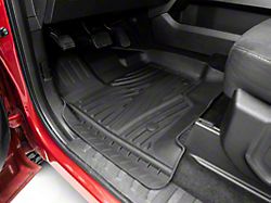RedRock Molded Front and Rear Floor Liners; Black (15-25 F-150 SuperCrew)