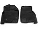 RedRock Molded Front and Rear Floor Liners; Black (15-24 F-150 SuperCrew)