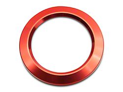 RedRock Start/Stop Button Trim; Red (15-20 F-150)