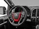 RedRock Steering Wheel Horn Trim; Red (15-20 F-150)