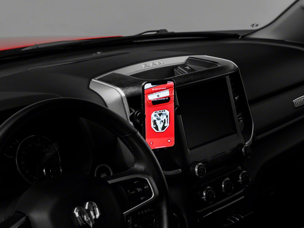 RedRock RAM 1500 Dash Mounted Phone Holder J152412 (Universal; Some