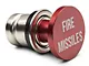RedRock Fire Missile Lighter Plug; Red Anodized (02-24 RAM 1500)