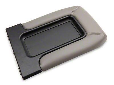 RedRock Center Console Lid Kit; Light Gray (99-06 Sierra 1500)