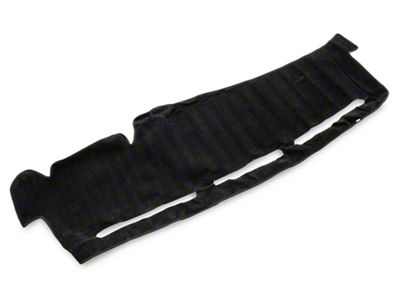 RedRock Dashboard Cover; Black (99-06 Sierra 1500)