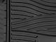 RedRock Molded Front Floor Liners; Black (14-18 Sierra 1500)