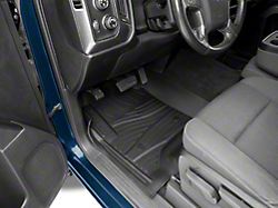 RedRock Molded Front Floor Liners; Black (14-18 Silverado 1500)