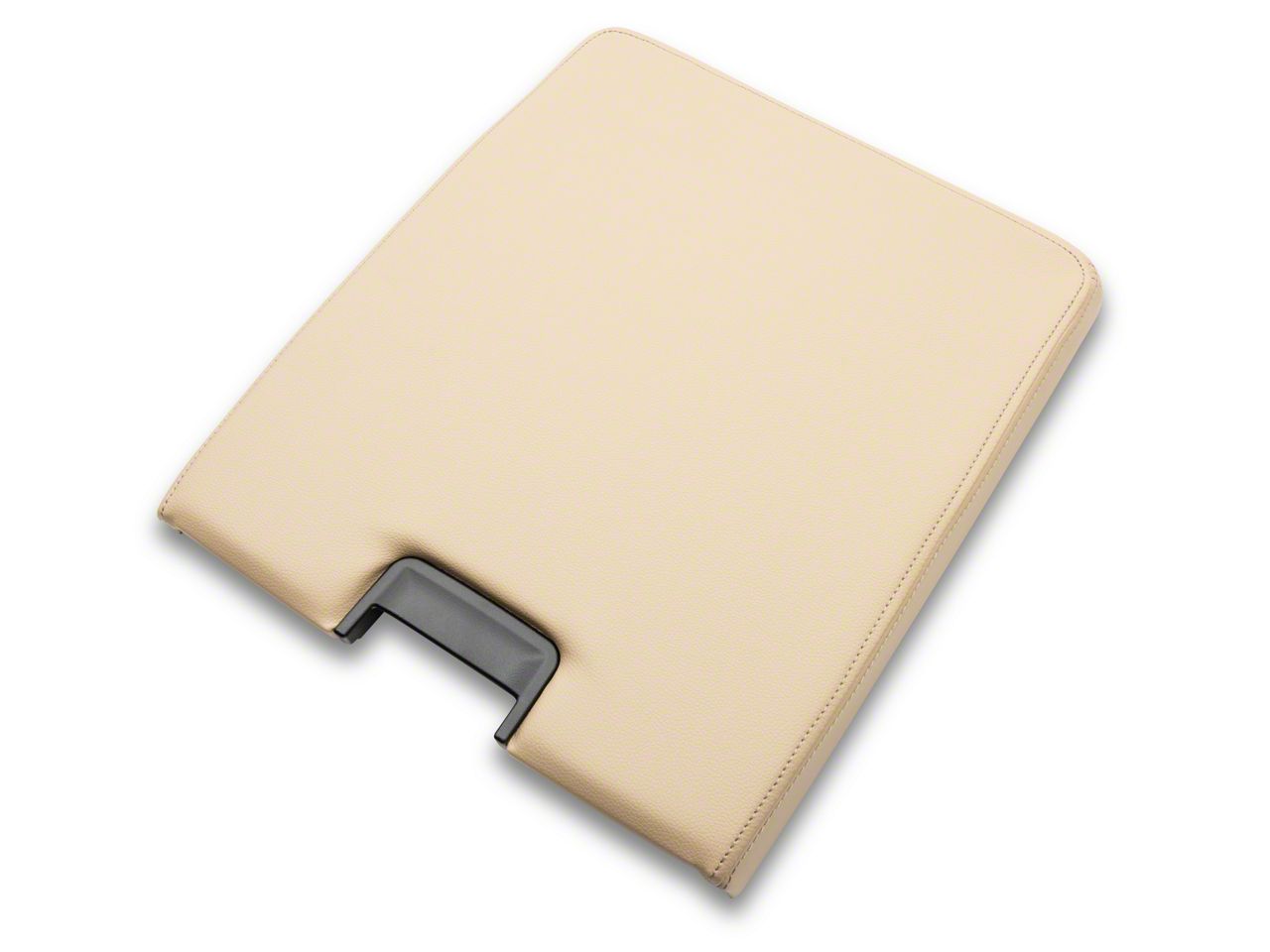RedRock Silverado 2500 Leather Center Console Cover; Tan