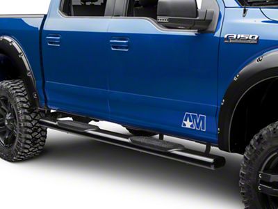 SEC10 Side Accent Decal with AM Logo- Silver (97-25 F-150)