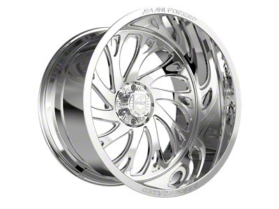 Amani Atlantic-R Polished 8-Lug Wheel; 26x14; -76mm Offset (23-25 F-250 Super Duty)