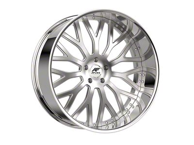 Amani Sorleno Brush Center with Chrome Lip 6-Lug Wheel; 28x9; 15mm Offset (21-25 Yukon)