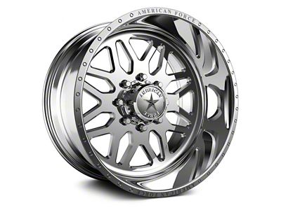 American Force B02 Trax SS Polished 8-Lug Wheel; 22x10; -25mm Offset (03-09 RAM 2500)