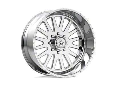 American Force F20 Atom SS Polished 8-Lug Wheel; 24x12; -40mm Offset (03-09 RAM 2500)