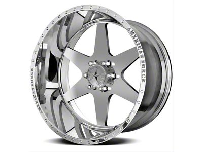 American Force 11 Independence SS Polished 6-Lug Wheel; 22x10; -25mm Offset (07-13 Silverado 1500)