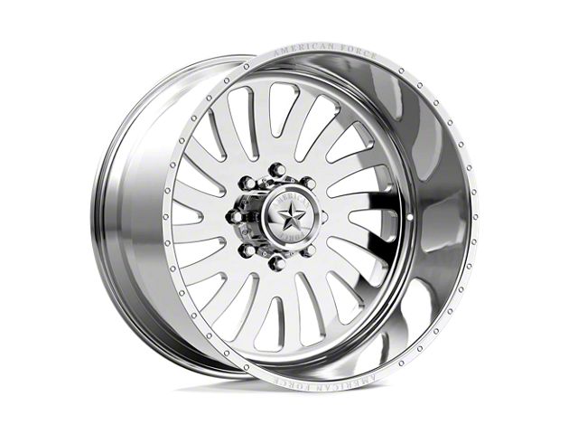 American Force 74 Octane SS Polished 8-Lug Wheel; 22x10; -25mm Offset (11-14 Silverado 2500 HD)