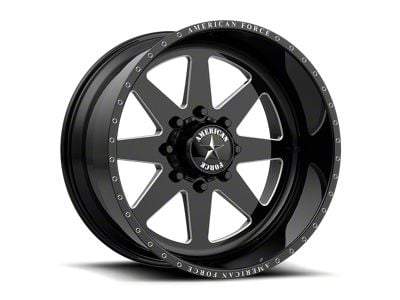 American Force 11 Independence SS Gloss Black Machined 8-Lug Wheel; 26x14; -73mm Offset (08-10 F-250 Super Duty)