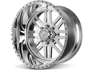American Force 09 Liberty SS Polished 6-Lug Wheel; 22x10; -25mm Offset (14-18 Sierra 1500)