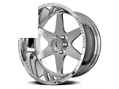 American Force 11 Independence SS Polished 6-Lug Wheel; 22x10; -25mm Offset (14-18 Sierra 1500)