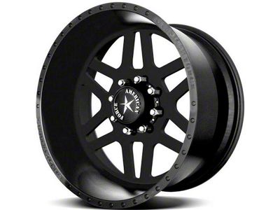 American Force 09 Liberty SS Gloss Black Machined 6-Lug Wheel; 20x14; -73mm Offset (14-18 Silverado 1500)