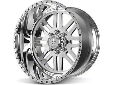 American Force 09 Liberty SS Polished 6-Lug Wheel; 20x14; -73mm Offset (14-18 Silverado 1500)