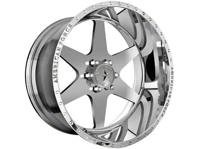 American Force 11 Independence SS Polished 6-Lug Wheel; 20x14; -73mm Offset (14-18 Silverado 1500)