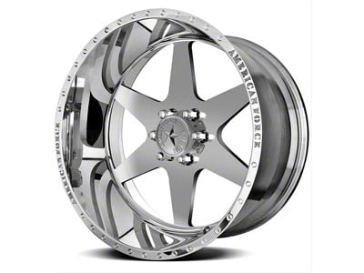 American Force 11 Independence SS Polished 6-Lug Wheel; 22x10; -25mm Offset (14-18 Silverado 1500)