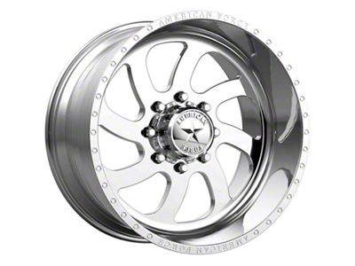American Force 76 Blade SS Polished 6-Lug Wheel; 22x10; -25mm Offset (15-20 F-150)
