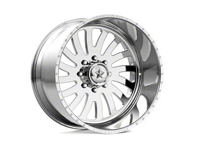 American Force 74 Octane SS Polished 8-Lug Wheel; 22x10; -25mm Offset (15-19 Sierra 3500 HD SRW)