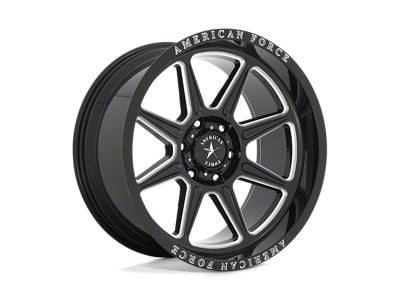 American Force Trail Gloss Black Milled 6-Lug Wheel; 20x10; -18mm Offset (19-23 Ranger)