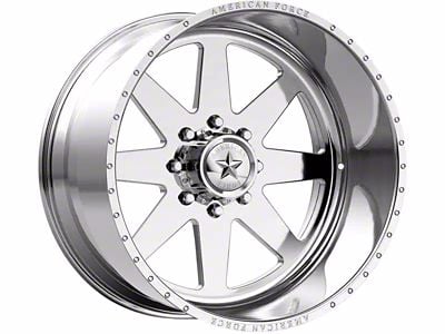 American Force 11 Independence SS Polished 8-Lug Wheel; 20x12; -40mm Offset (2023 F-250 Super Duty)