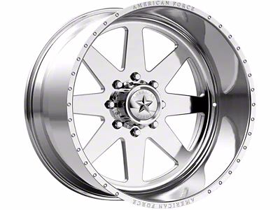 American Force 11 Independence SS Polished 8-Lug Wheel; 20x12; -40mm Offset (23-24 F-250 Super Duty)