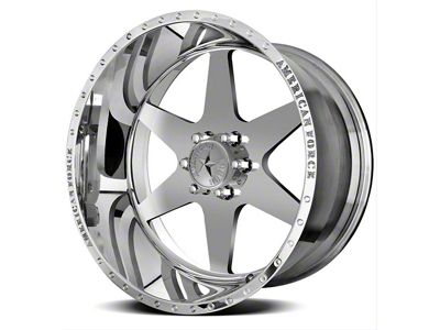 American Force 11 Independence SS Polished 6-Lug Wheel; 22x11; 0mm Offset (23-26 Canyon)