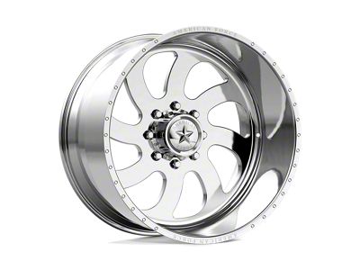 American Force 76 Blade SS Polished 6-Lug Wheel; 20x10; -25mm Offset (23-26 Canyon)